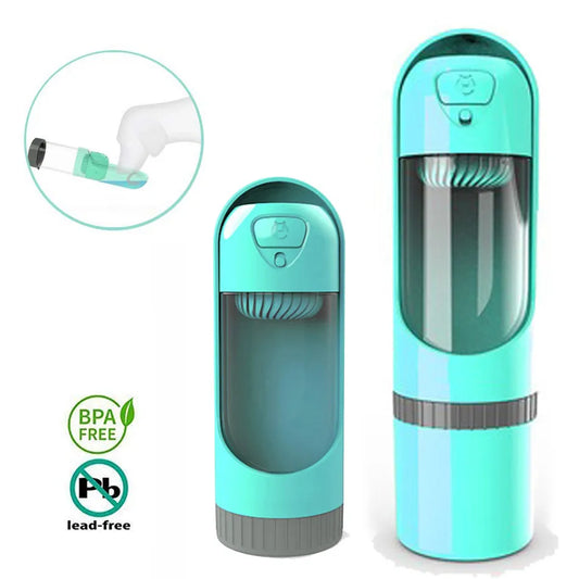 2 in 1 Collapsible Pet Water Bottle